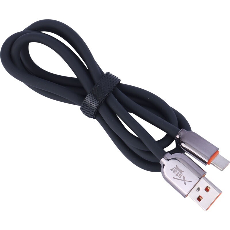 کابل تایپ سی فست شارژ 6 آمپر ایکس استار XS-25 طول 1 متر