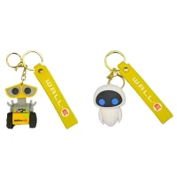 جاکلیدی سیلیکونی طرح Wall.E & Eve بسته 2 عددی