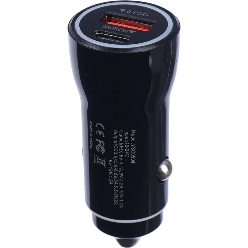 شارژر فندکی 20 وات CC-63
