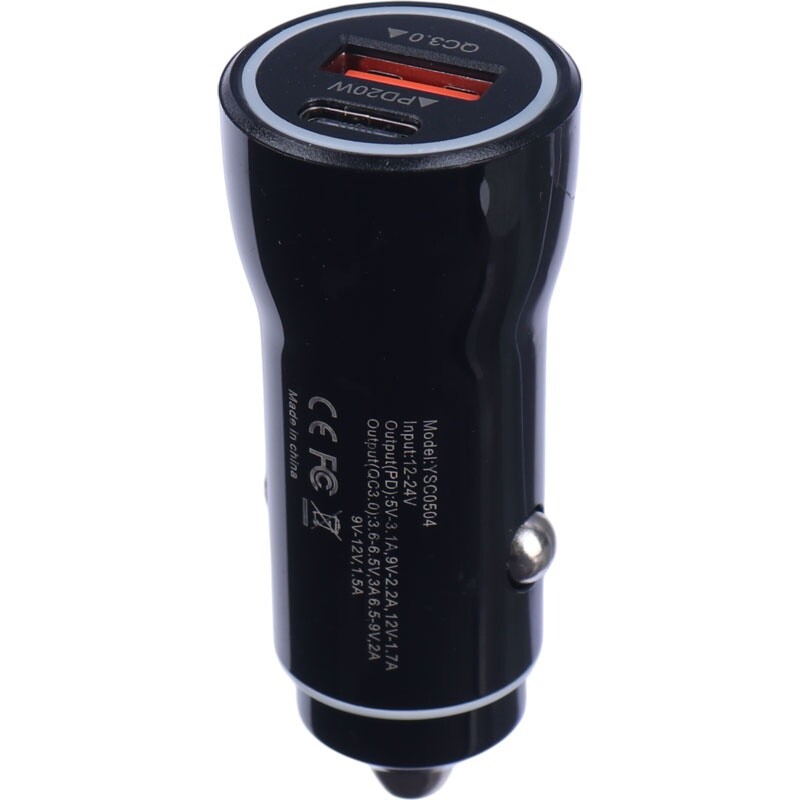 شارژر فندکی 20 وات CC-63