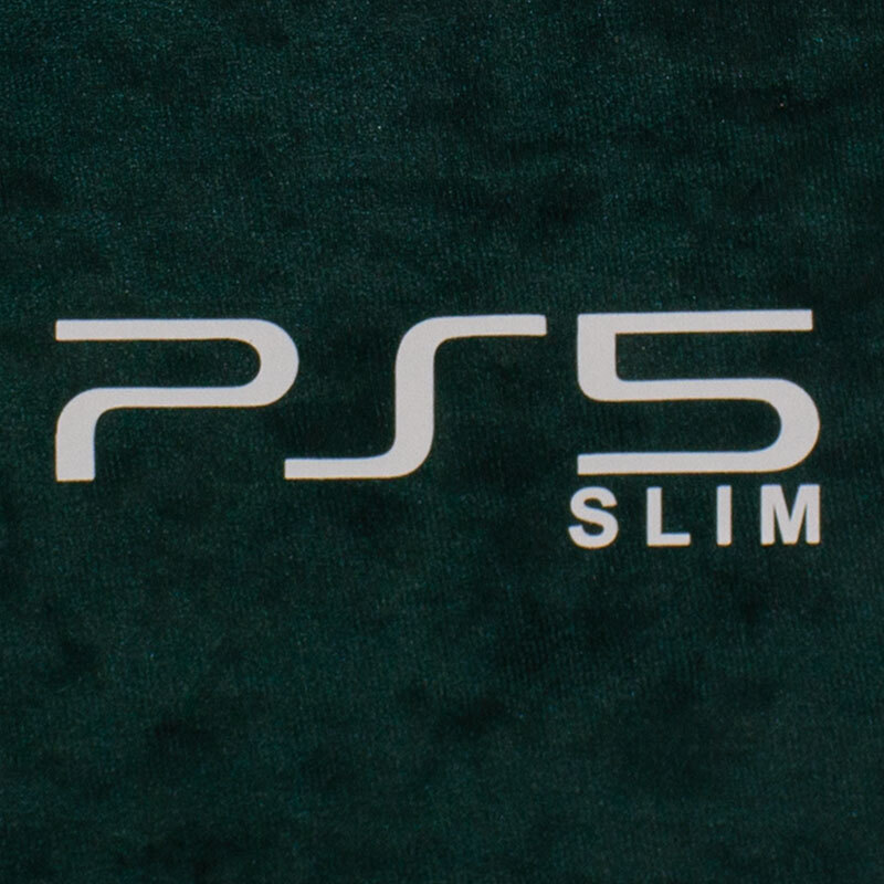 کیف کنسول بازی PS5 Slim مخملی سبز