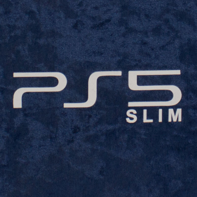 کیف کنسول بازی PS5 Slim مخملی آبی