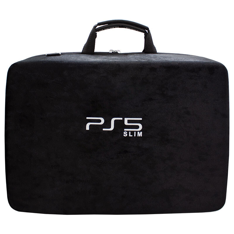 کیف کنسول بازی PS5 Slim مخملی مشکی