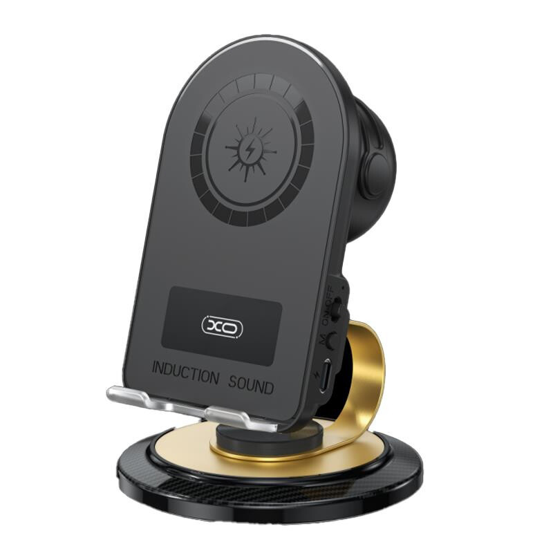 شارژر بی سیم و هولدر رومیزی اسپیکر دار ایکس او XO-F69