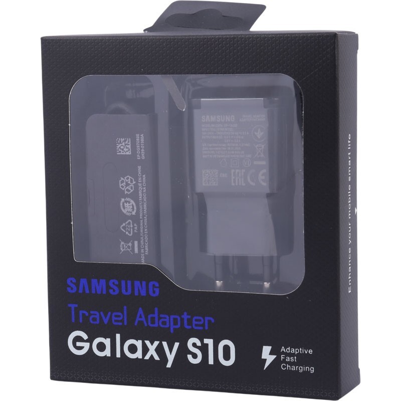 شارژر دیواری 10 وات سامسونگ S10 Plus 2A + کابل تایپ سی