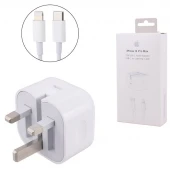 شارژر دیواری اورجینال 20 وات اپل iPhone 14 Pro Max PD 3A + کابل آیفونی
