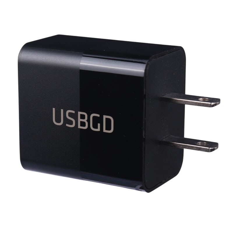 شارژر دیواری 18 وات USBGD PD-054C PD QC3.0 3A + کابل تایپ سی و کابل تبدیل Type-C