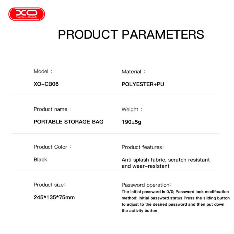 کیف لوازم جانبی ایکس او XO XO-CB06