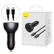 شارژر فندکی فست شارژ Baseus CGZX070001 5A PD3.0 140W + کابل تبدیل تایپ سی