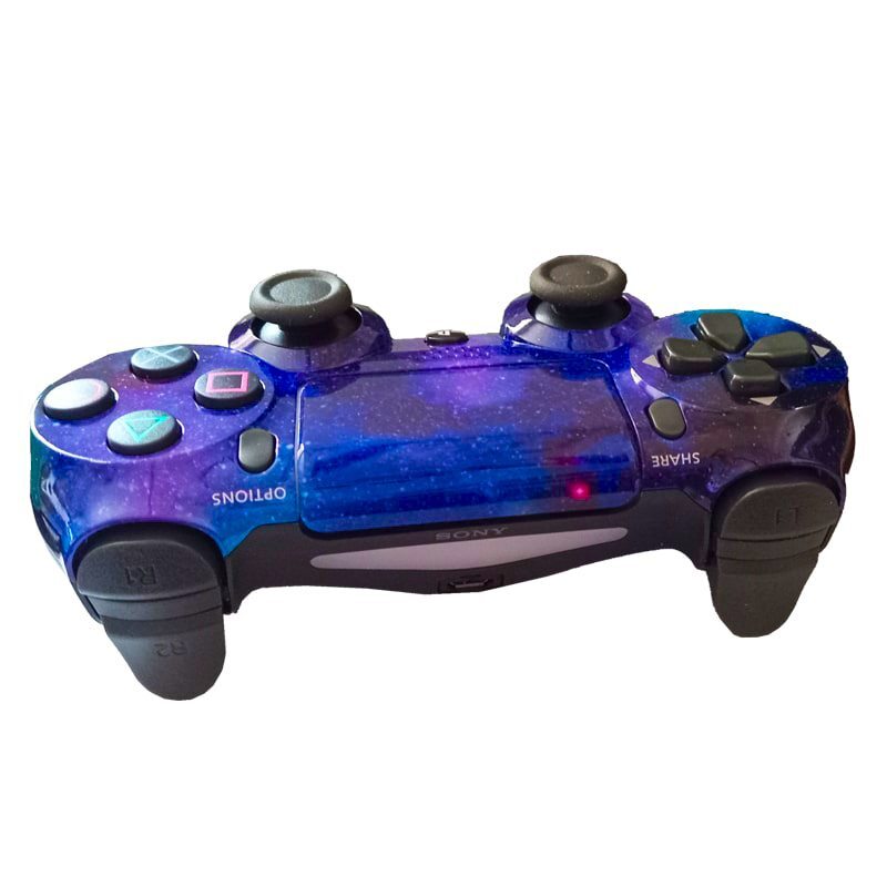 دسته بازی بی سیم SONY PlayStation 4 DualShock 4 High Copy طرح Galaxy
