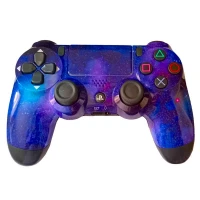 دسته بازی بی سیم SONY PlayStation 4 DualShock 4 High Copy طرح Galaxy
