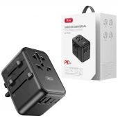 شارژر دیواری 65 وات ایکس او XO-WL22 QC3.0 PD 3.25A