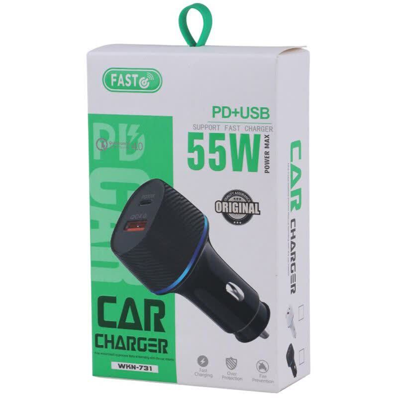 شارژر فندکی 30 وات WKN-731