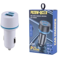 شارژر فندکی 24 وات AK-256
