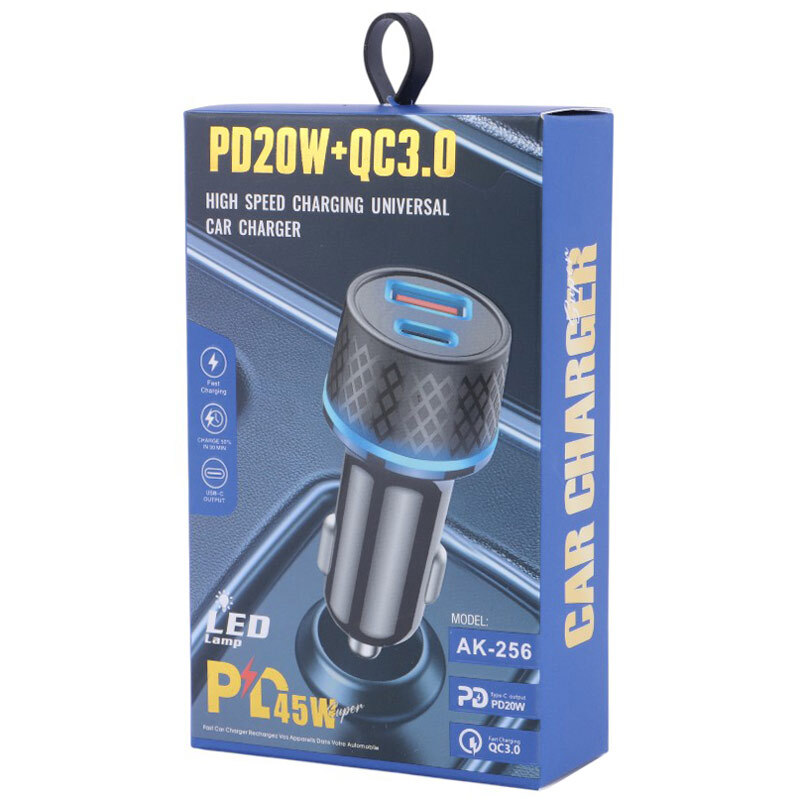 شارژر فندکی 24 وات AK-256