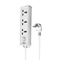 چند راهی 3 خانه برق ایکس او WL17 با کابل 2 متری