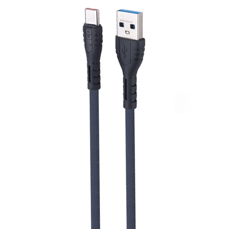 کابل تایپ سی فست شارژ وکو Tiger WE-48 طول 1 متر