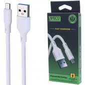 کابل میکرو یو اس بی فست شارژ وکو Weco 87 طول 1 متر