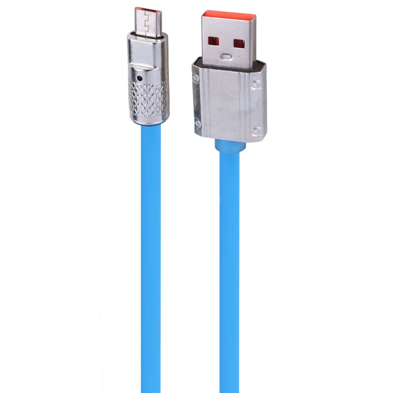 کابل میکرو یو اس بی فست شارژ 2.4 آمپر اسکای دلفین S36V طول 1 متر