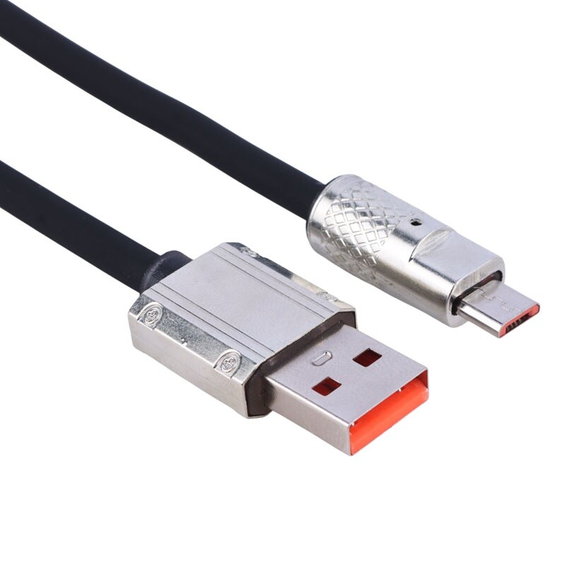 کابل میکرو یو اس بی فست شارژ 2.4 آمپر اسکای دلفین S36V طول 1 متر