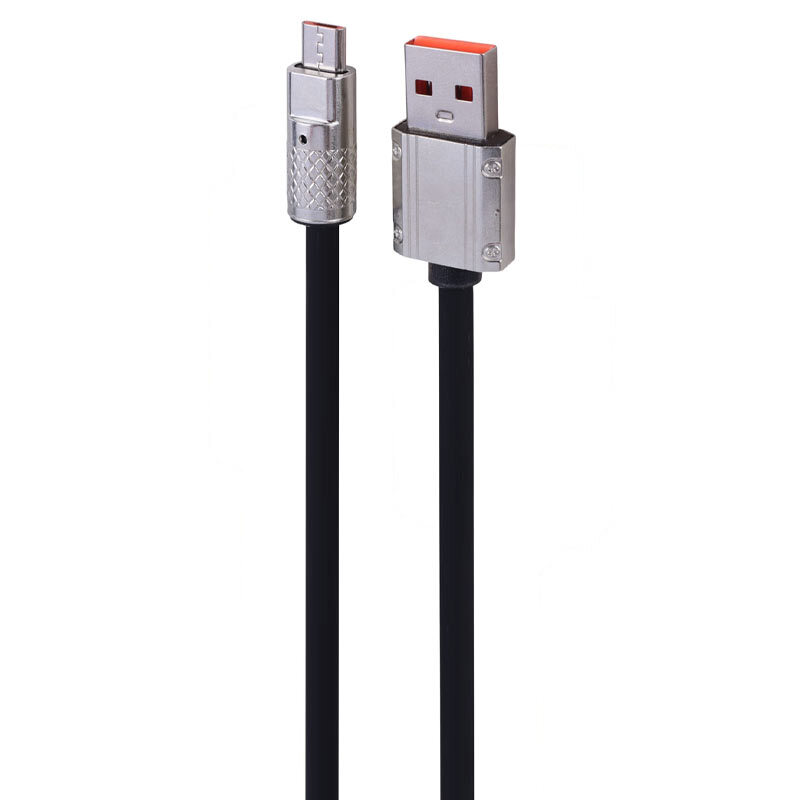 کابل میکرو یو اس بی فست شارژ 2.4 آمپر اسکای دلفین S36V طول 1 متر