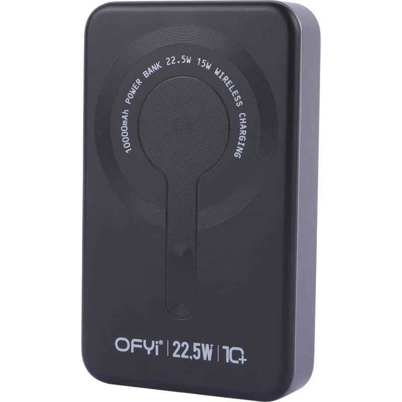 پاور بانک بی سیم فست شارژ اوفی PB-08 PD 18W ظرفیت 10000 میلی آمپر ساعت