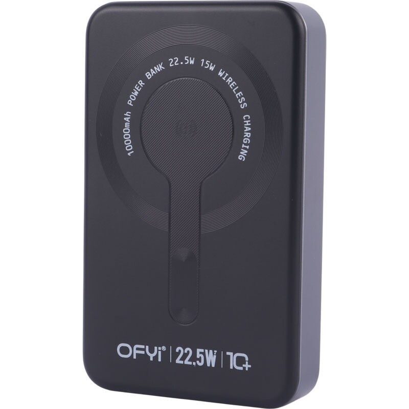پاور بانک بی سیم فست شارژ اوفی PB-08 PD 18W ظرفیت 10000 میلی آمپر ساعت