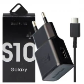 شارژر دیواری 10 وات سامسونگ S10 Plus 2A + کابل تایپ سی