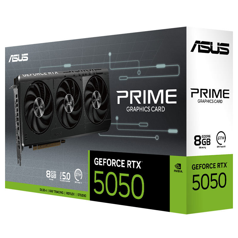 کارت گرافیک ASUS Prime GeForce RTX 5050 8GB GDDR6 128Bit