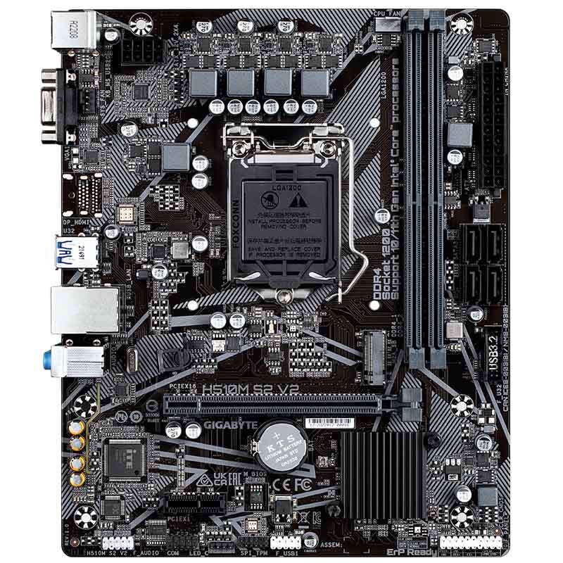 مادربرد گیگابایت H510M S2 V2 rev.1.0 DDR4