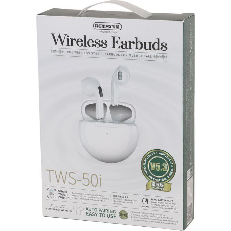 هندزفری بلوتوثی ریمکس TWS-50i