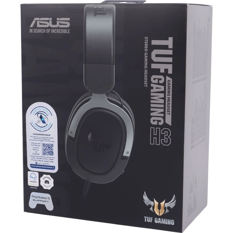 هدست گیمینگ سیم دار Asus Tuf Gaming H3
