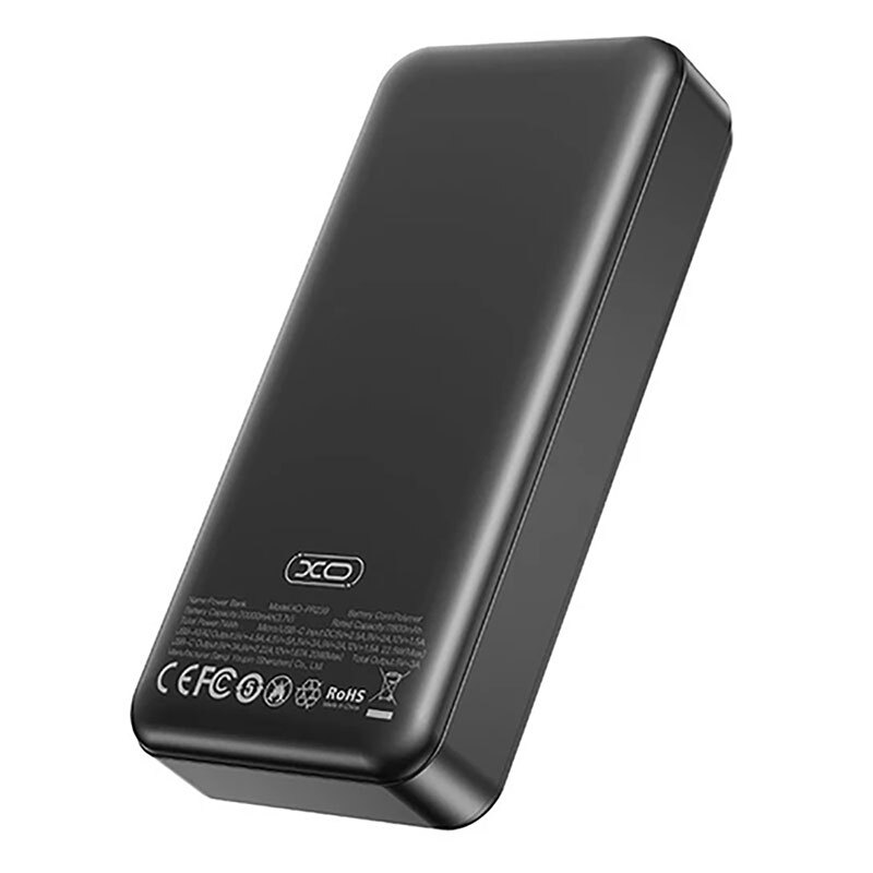 پاور بانک فست شارژ ایکس او XO-PR239 QC3.0 PD 22.5W ظرفیت 20000 میلی آمپر ساعت