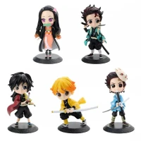اکشن فیگور طرح Demon Slayer کد 004 بسته 5 عددی