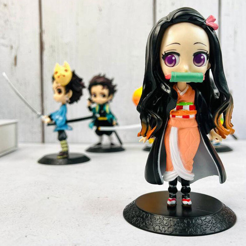 اکشن فیگور طرح Demon Slayer کد 004 بسته 5 عددی