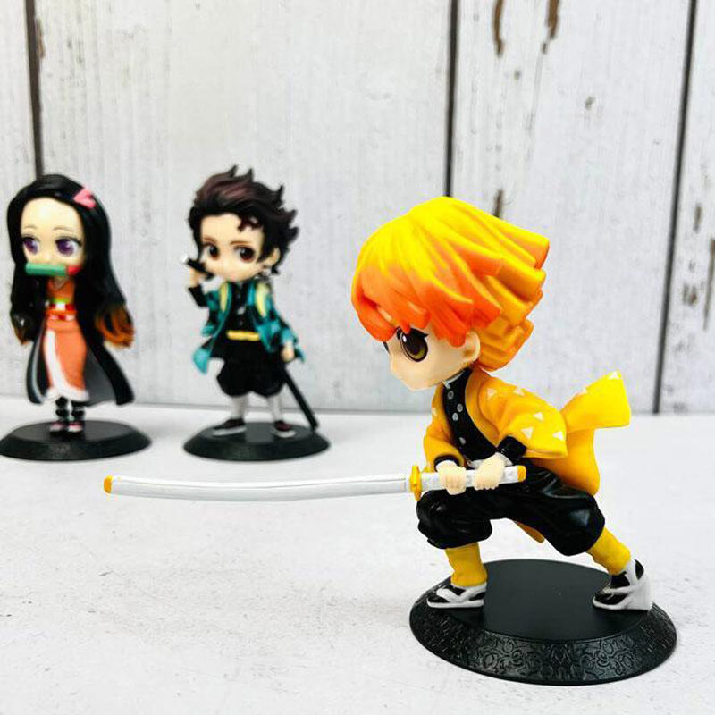 اکشن فیگور طرح Demon Slayer کد 004 بسته 5 عددی
