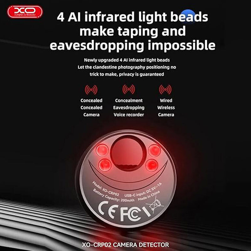 ردیاب دوربین مداربسته ایکس او XO-CRP02