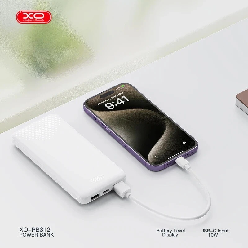 پاور بانک ایکس او XO-PB312 10W ظرفیت 10000 میلی آمپر ساعت