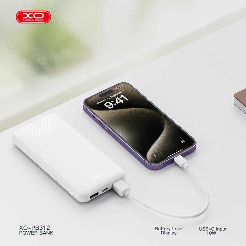 پاور بانک ایکس او XO-PB312 10W ظرفیت 10000 میلی آمپر ساعت