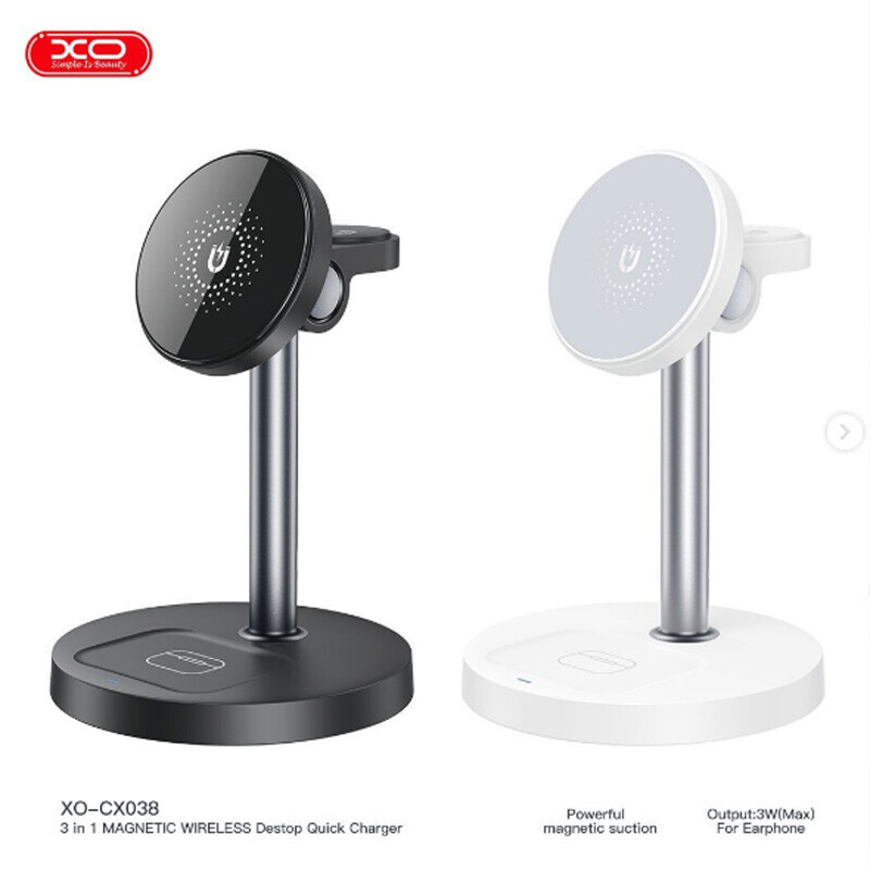 هولدر و شارژر وایرلس 15 وات ایکس او XO-CX038