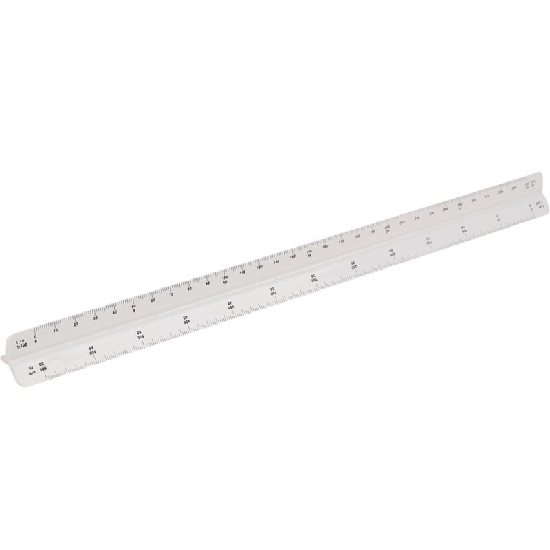 خط کش پلاستیکی اشل تیبل Table 30cm