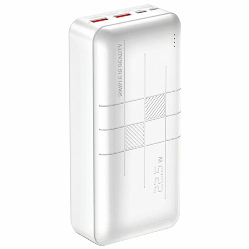 پاور بانک فست شارژ ایکس او XO-PR189 QC3.0 PD 22.5W ظرفیت 30000 میلی آمپر ساعت