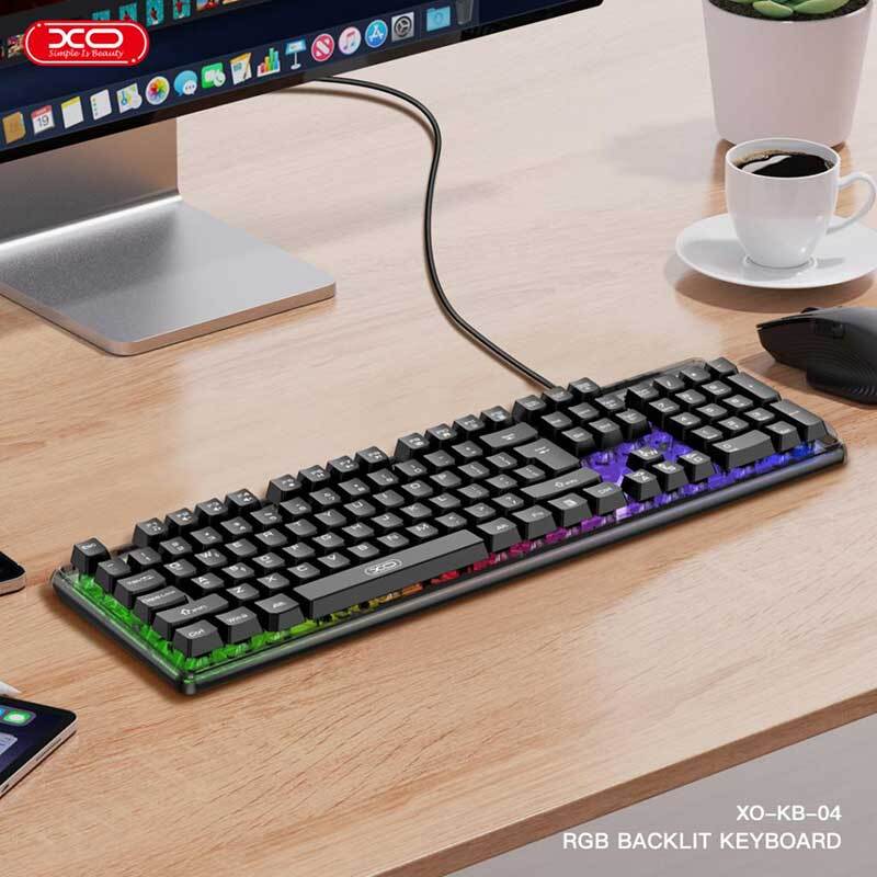 کیبورد گیمینگ ایکس او XO-KB-04