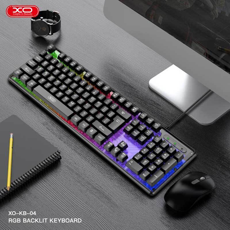 کیبورد گیمینگ ایکس او XO-KB-04