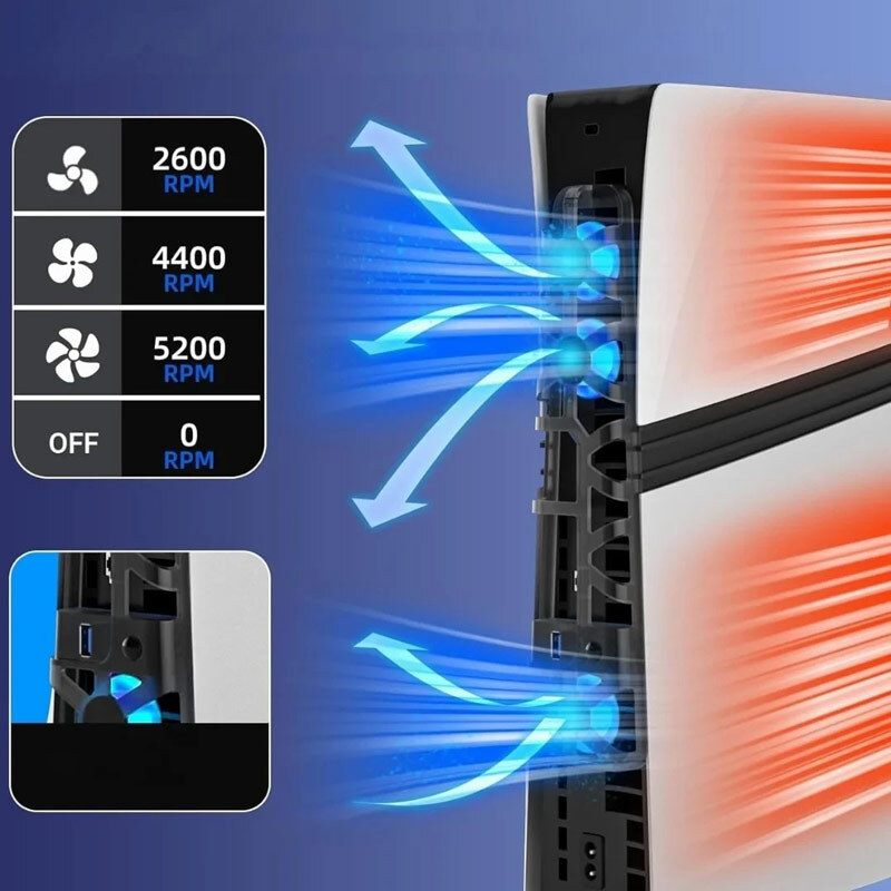 فن خنک کننده PS5 Pro دابی TP5-35153