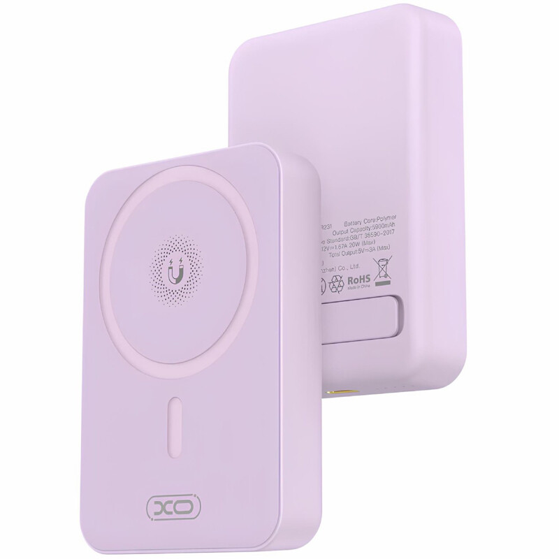 پاور بانک بی سیم فست شارژ ایکس او XO-PR231 PD 20W ظرفیت 10000 میلی آمپر ساعت