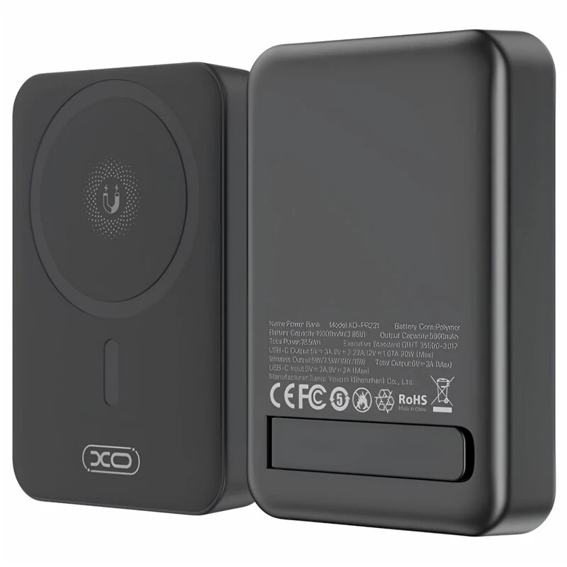 پاور بانک بی سیم فست شارژ ایکس او XO-PR231 PD 20W ظرفیت 10000 میلی آمپر ساعت