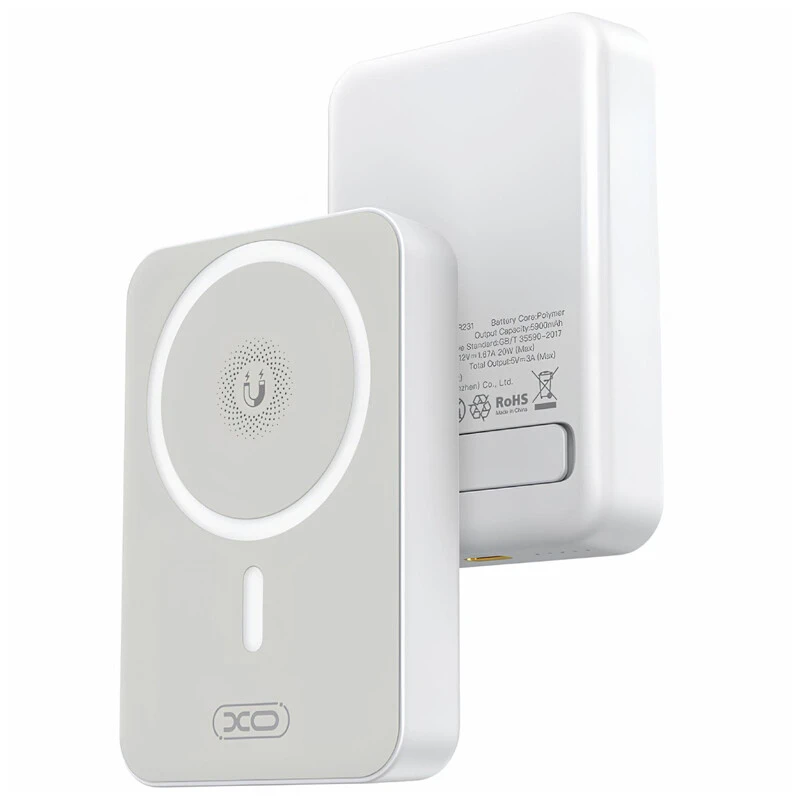 پاور بانک بی سیم فست شارژ ایکس او XO-PR231 PD 20W ظرفیت 10000 میلی آمپر ساعت