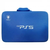 کیف کنسول بازی PS5 طرح Deadskull آبی