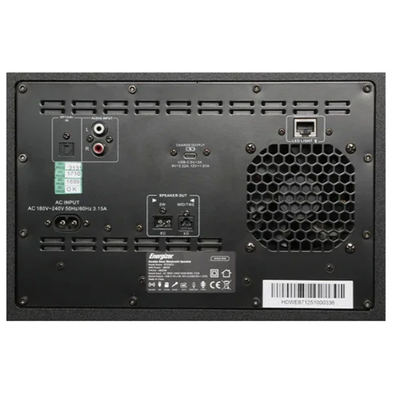 اسپیکر خانگی ایستاده Energizer BTS870 + میکروفون و ریموت کنترل